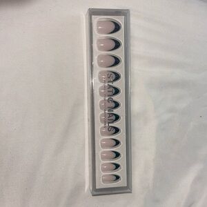 SoHo french almond static nails (reusable pop-on manicures)
